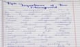 provide neat handwritten documents