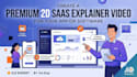 create a premium 2d saas explainer video for your app or software