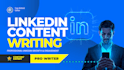 write 12 linkedin post