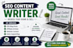 write blog posts, affiliate articles, and sales