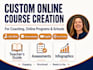 design online course creation
