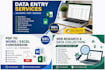 do data entry, sorting and cleaning professionally