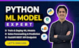 train and deploy a python ml model with a fastapi rest API