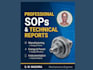 write technical sops, operations manuals, and engineering documentation