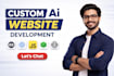 build ai websites and business websites as a fullstack web developer