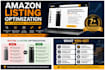 optimize you amazon listing for SEO and higher conversions