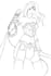 create a character design in cartoon and anime style