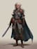 fantasy dnd character illustration