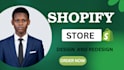 develop shopify store design redesign shopify website