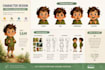 design children book characters and mascots