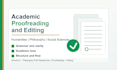 proofread and edit your academic paper