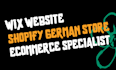 redesign wix ecommmerce website shopify german store redesign shopify german