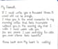 write letters and notes in neat or cursive handwriting