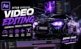 edit cars with speed ramps and effects