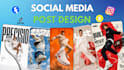 design social media posts carousel design, facebook post, instagram post design