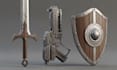 sculpt 3d cosplay, 3d mask 3d helmet, anime wearable armor, stl for 3d printing