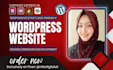 create a professional wordpress website for your business