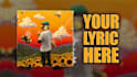 do lyric video music visualization