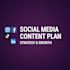 create a monthly social media content plan with captions