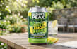 create premium energy drink label, bear can label with 3d