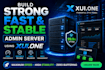 build strong, fast and stable admin server using  xuione with load balancer, m3u