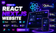 convert figma PSD xd to responsive react js next js website
