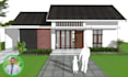 create a small 3d house model in sketchup