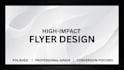 design a modern flyer with maximum impact