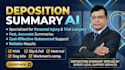 prepare ai deposition summary for attorneys