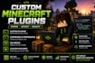 develop custom minecraft paper and spigot plugins
