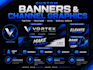 design professional graphics for twitch, youtube and instagram