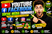 design eye catching youtube and facebook video thumbnails