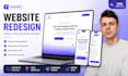 redesign your website UI UX in figma