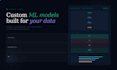 build a machine learning model in python for prediction, recommendation, or nlp