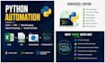 automate websites,  excel csv and data processing tasks using python