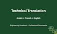 translate technical and engineering documents