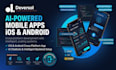 develop ai powered flutter mobile app for ios and android
