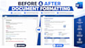 professionally format, edit and redesign your word document