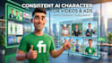 create a consistent ai character in any scene