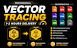 vector tracing, convert image to vector file, vector logo, vectorize image