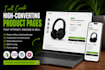 create a good product page for you