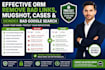 do effective orm, remove bad links, mugshot, cases, deindex bad google search