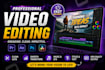edit professional social media videos, shorts, reels