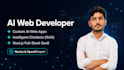 develop ai website, ai chatbot, ai web application