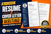 write the perfect resume, CV, cover letter and optimize linkdin