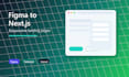 build a nextjs landing page from figma