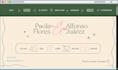 create a wedding website and canva invitation