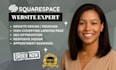 built squarespace website design squarespace redesign squarespace landing page