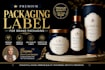 design premium product label stickers for packaging