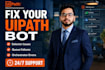 build enterprise grade uipath rpa bots to automate your business processes